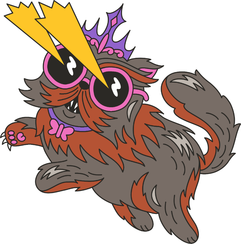 virgin dirty shirley graphic of princess donut with rays