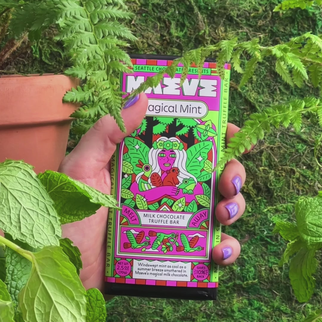 Magical Mint Chocolate Truffle Bar