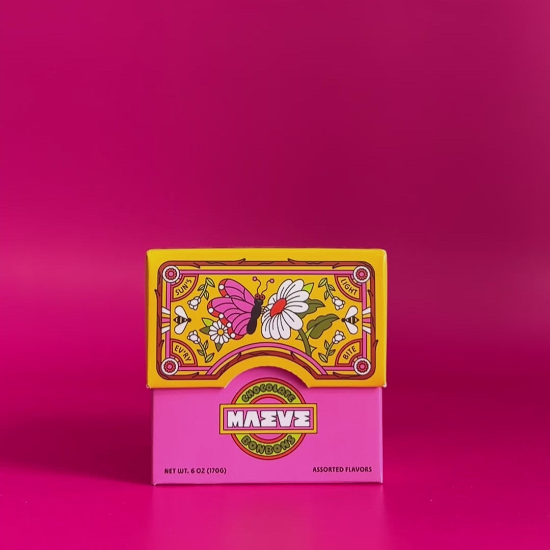 Sun's Light Assorted Chocolate Gift Box | Shop Maeve Chocolate Bonbons